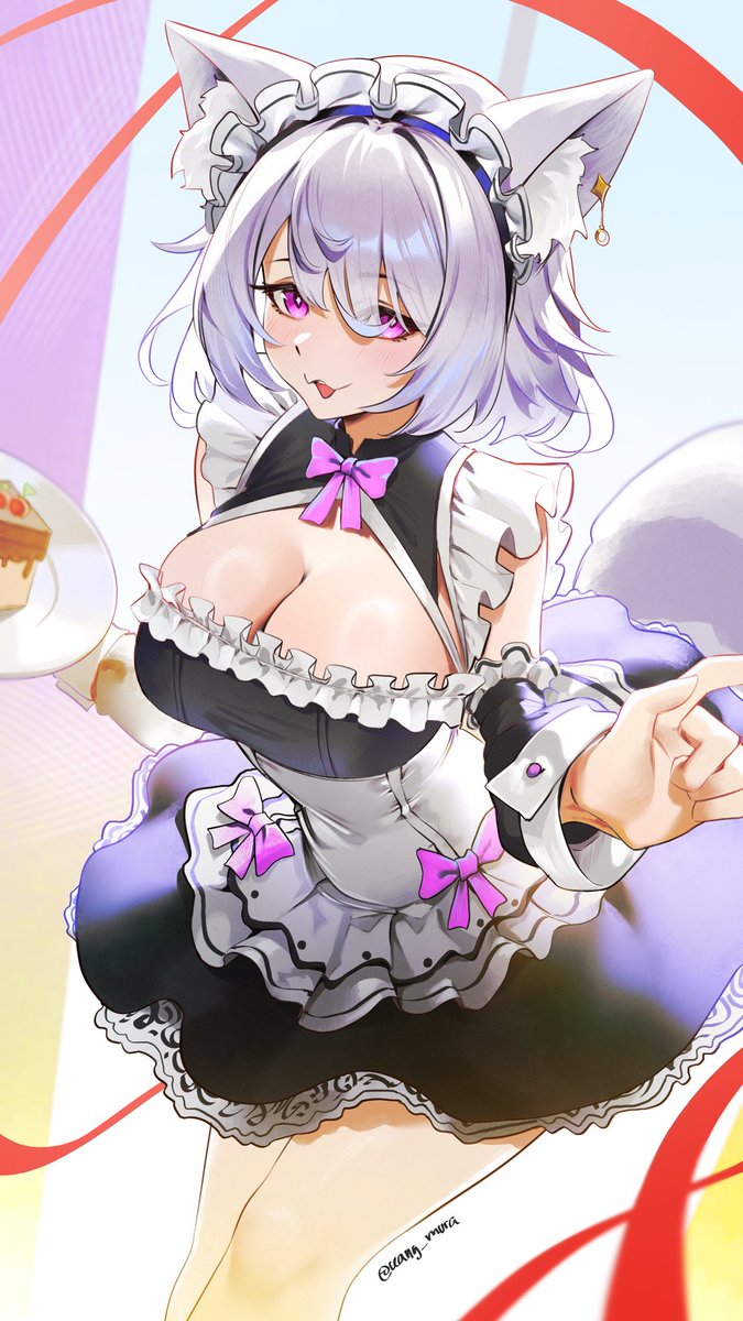 YozoraCh's tweet photo. Maidzo at your service!! #yozoart by masamura https://t.co/8Cpy75gK95