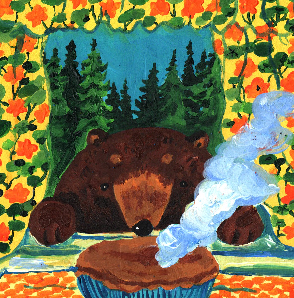 hannahlock's tweet photo. Will you share some of your pie with this fat bear??? 🐻🥧 https://t.co/UDyJWTsqjq