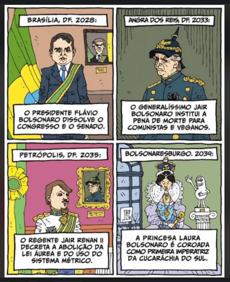 Pelegriniz's tweet photo. Bolsonaro hipotético ataca novamente https://t.co/2F2jn8Sokt