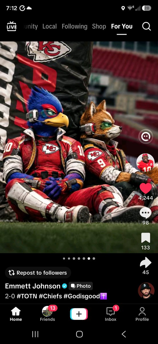 chiefgossiptalk's tweet photo. From EJ10 himself! ##ChiefsKingdom @hbtCHIEFS @ArrowheadLive https://t.co/75C78rUnuy