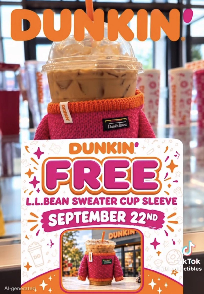 Baseball25dave1's tweet photo. 5am and ask me why I’m even doing what I’m doing? The crazy stuff we do now a days. #DunkinDonuts #LLBeanCoffeeSleeve #Why? https://t.co/CHIir40po5