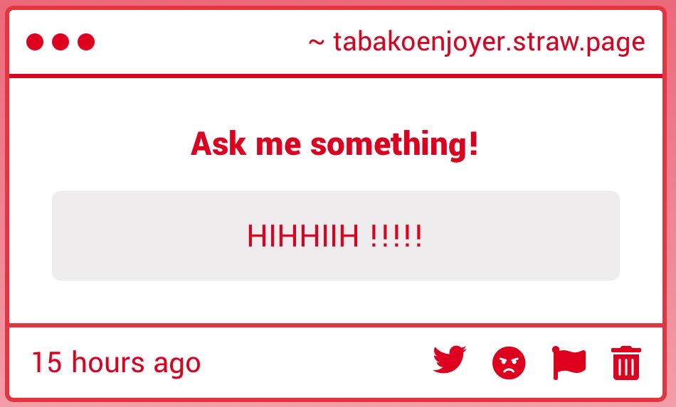 tabakoenjoyer's tweet photo. omg first gimmick hi https://t.co/j5rL3uaTIH