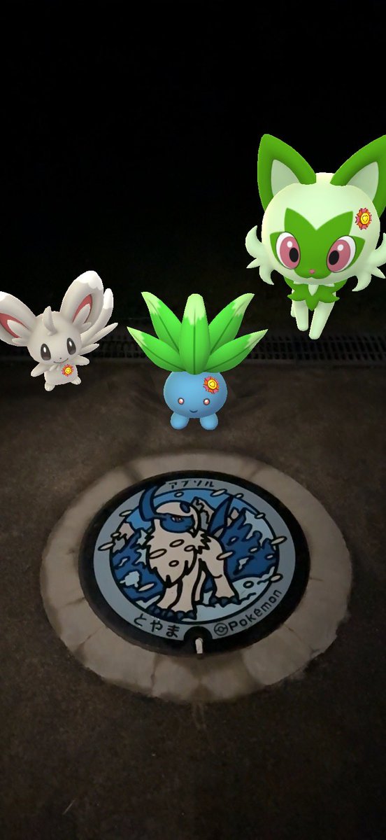 Nupik0_PokeGo's tweet photo. ポケふたの続き。富山、七尾、穴水、輪島 https://t.co/HmFEbmkk6q