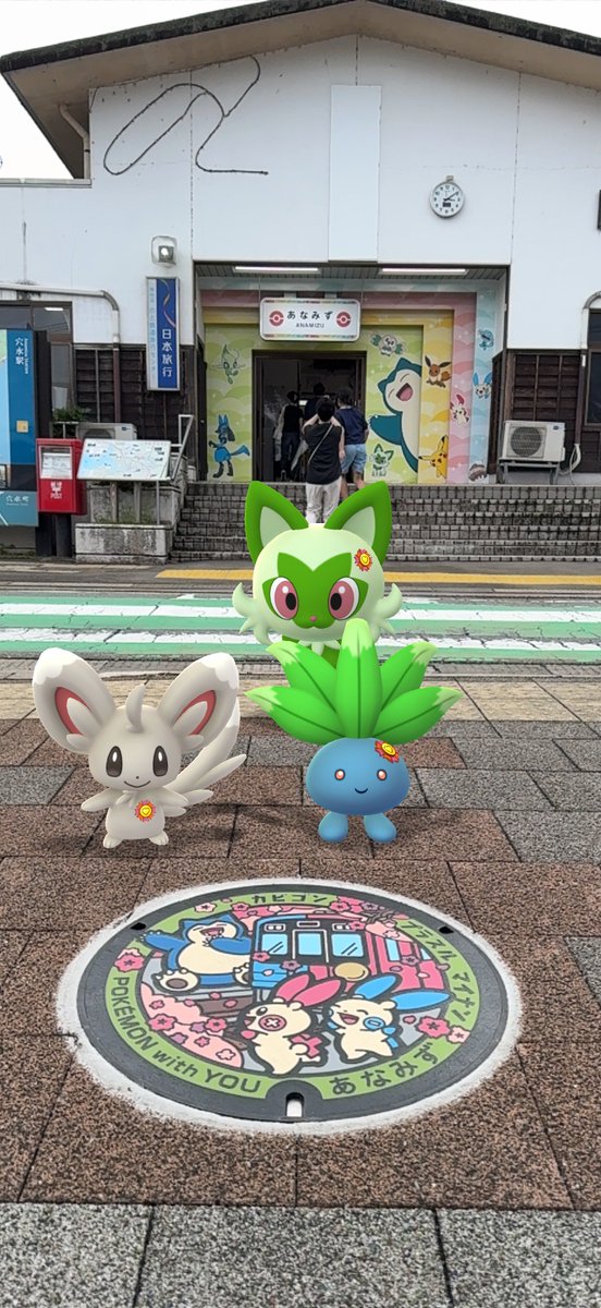Nupik0_PokeGo's tweet photo. ポケふたの続き。富山、七尾、穴水、輪島 https://t.co/HmFEbmkk6q