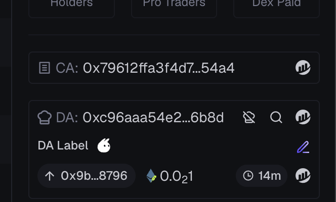 0xstanczyk's tweet photo. $SESBOT dev wallet was funded by ses.eth in Jan 2019 That's @schmidsi, ENS DevRel. 7 years of on-chain history behind an "AI agent" coin on Robinhood Chain and he hasn't said a word. 

0x79612ffa3f4d7970dfd561bffe9db597f90e54a4 https://t.co/LsjRBv4rbn