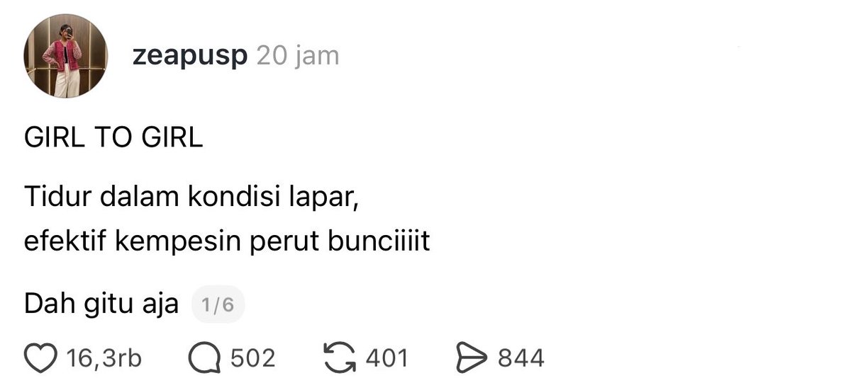 TanyarlBase's tweet photo. 💚 semoga bermanfaat girl 🫶🏻 https://t.co/Y1RX2zBvQr