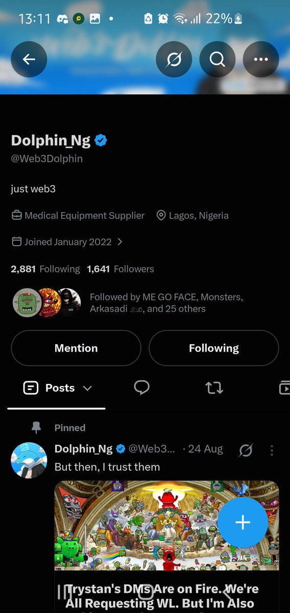 vikthority's tweet photo. 0xc46620b8741418691F9594ae6C929280E0E93ce5
@Web3Dolphin 

Your dm is not opened on x I think https://t.co/PCsSVwxoel