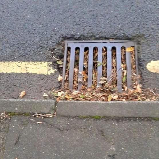 JamesMelville's tweet photo. Local councils have a brilliant flood-prevention strategy: ignore the autumn leaves clogging up road drains until your street ends up looking like a paddling pool. Then act shocked that flooding has occurred and blame it on climate change. Genius. https://t.co/J2pAdgMS2W