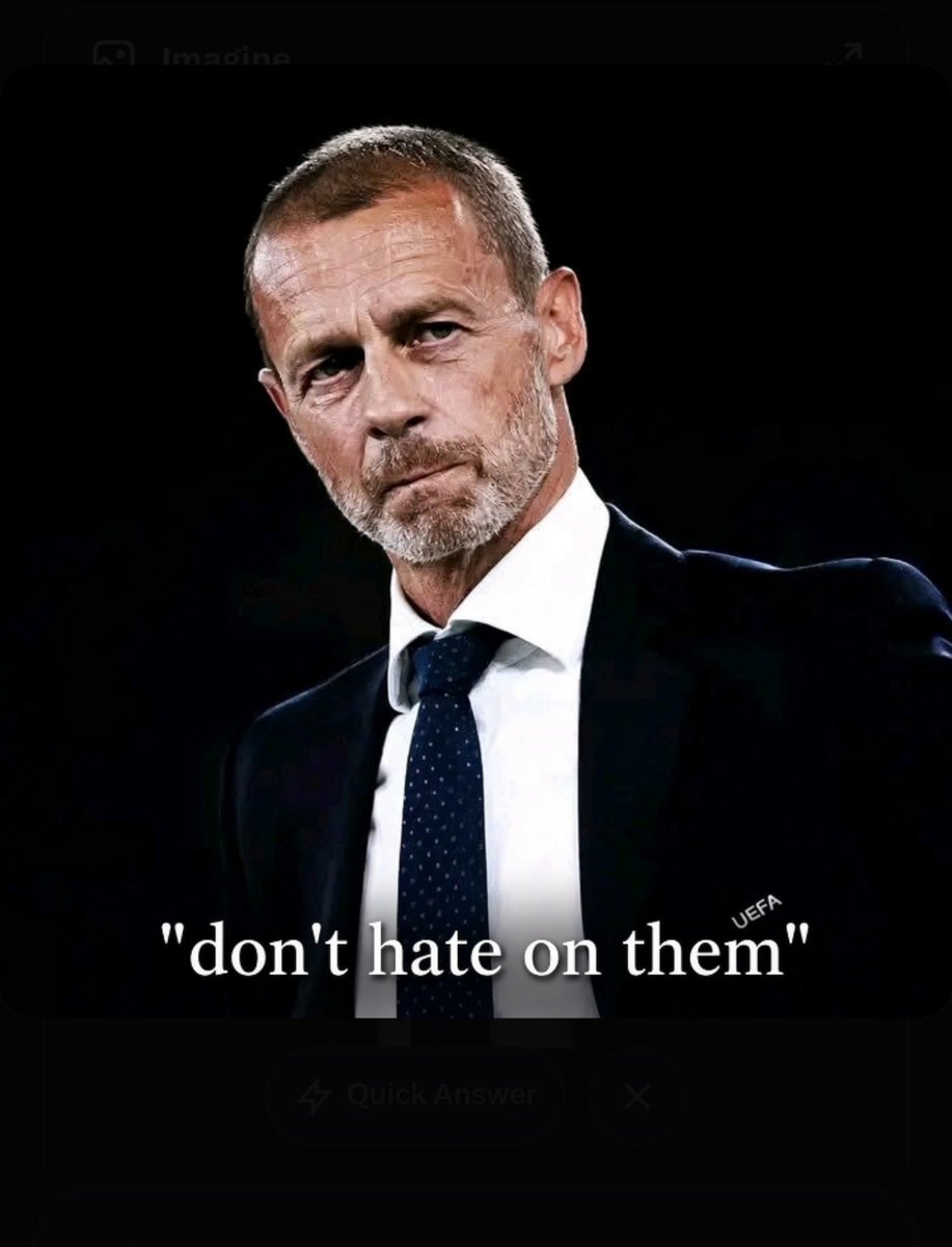 Trinityter77's tweet photo. 🚨🔵 UEFA PRESIDENT ON CHELSEA WINNING IT ALL! 🏆💙

🗣️ “Don’t hate on them. It’s almost impossible to win all our competitions. I don’t think it will happen soon or ever. I don’t think it will happen at all.” https://t.co/oXiaB5purR
