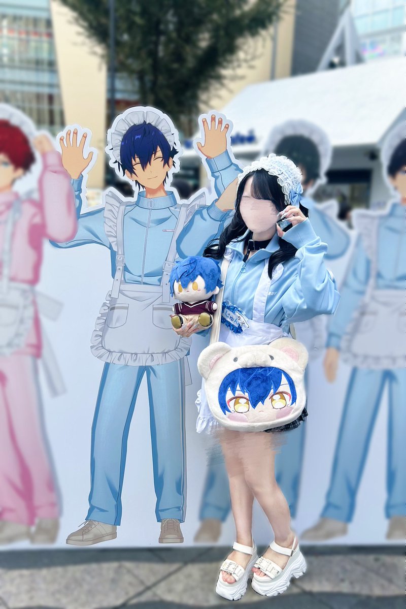 i_chigo816_'s tweet photo. 漣って萌え萌えメイドなんだよな(     ᷄ ͜ʖ ᷅  )

 #あんスタ萌え萌え文化祭 https://t.co/5GKeY2UDOe
