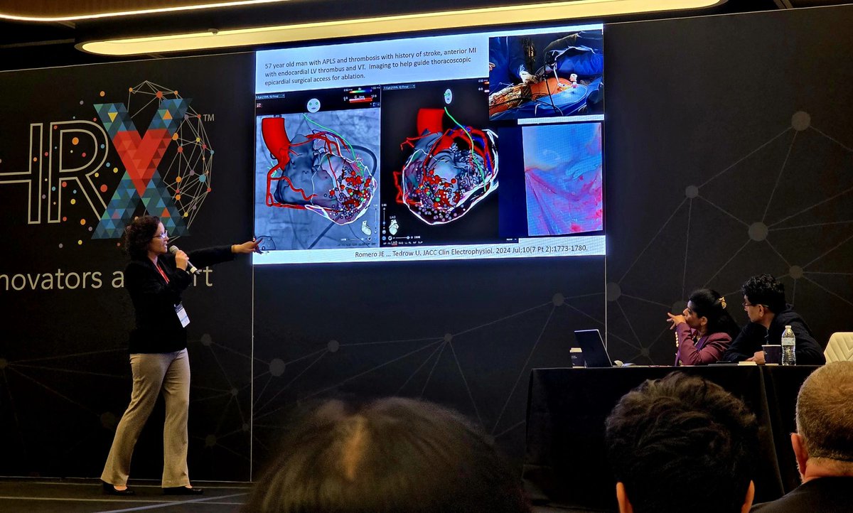 inheartmedical's tweet photo. We still canโt get over how great Dr. @utedrow presentation was last weekend at the #HRX Innovation Summit! ๐๐ป
Thank you for showcasing how #inHEARTโs advanced imaging technology can extract key information from MRI and CT to support the planning and guidance of complex EP ablation procedures.
#HRX #epeeps #cardiacimaging #VTablation