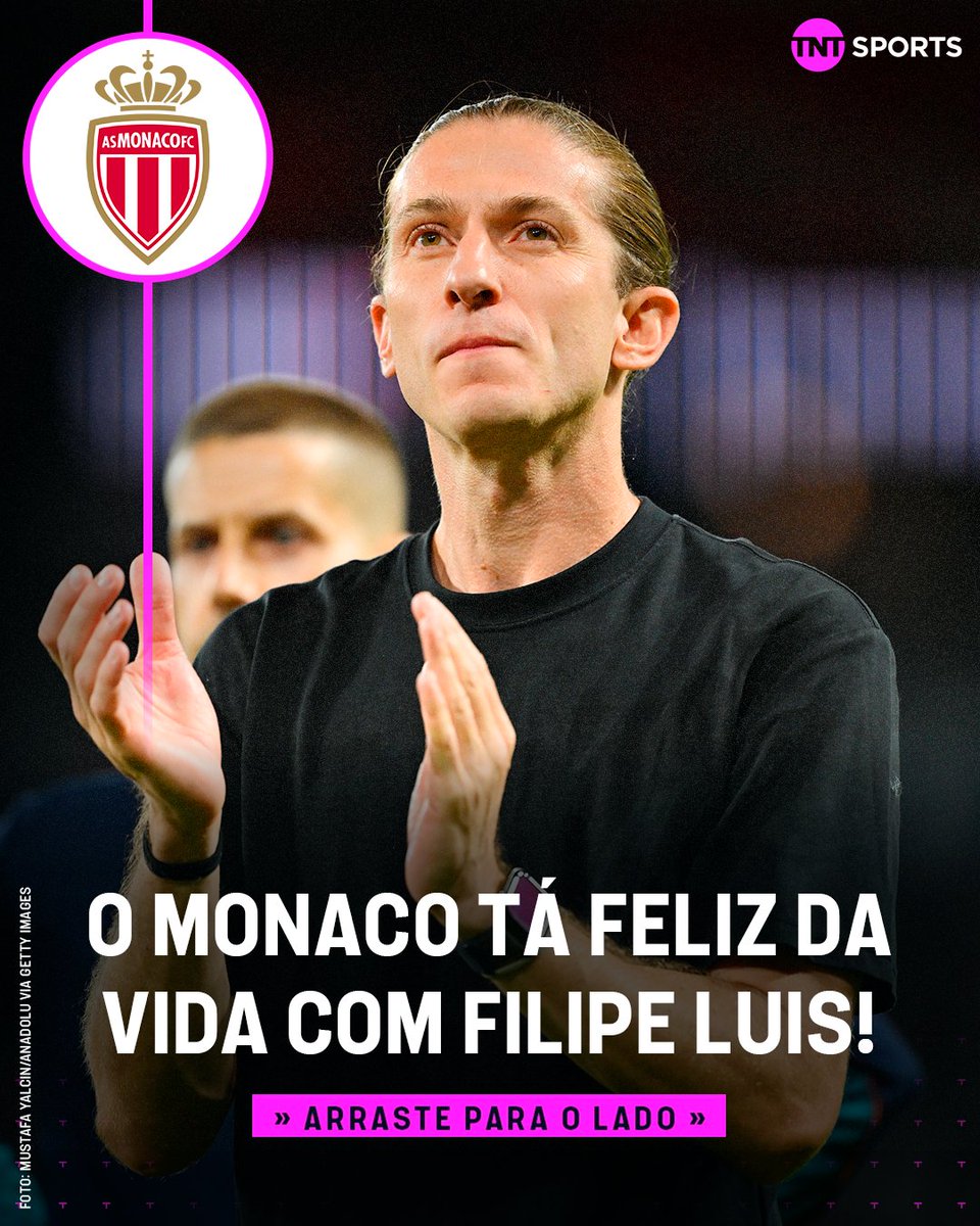 TNTSportsBR's tweet photo. LÍDER DO CAMPEONATO FRANCÊS! 📊🇫🇷 É assim que o Monaco de Filipe Luis vai passar os dias de Data Fifa... e eles estão felizes da vida com o técnico brasileiro! 🤷‍♂️🇧🇷 

#MFM #FutebolFrancês https://t.co/tbdnxGCaOq