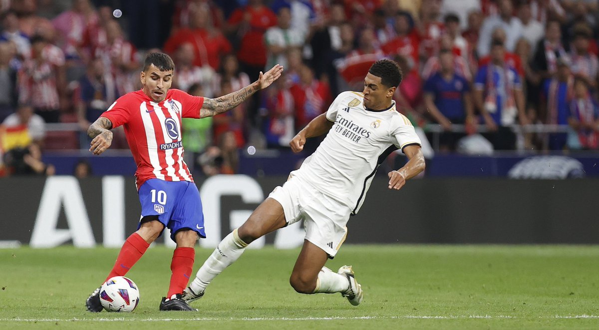 AtmRumores's tweet photo. Bellingham le propinó un esguince colateral medial en la rodilla a Correa.

Carvajal le propinó una rotura del peroné a Yuri.

Sergio Ramos le propinó una luxación acromioclavicular a Salah.

Marcelo le propinó un esguince de tobillo de grado II-III.

Ninguna fue roja. https://t.co/CvWiIrZrdH