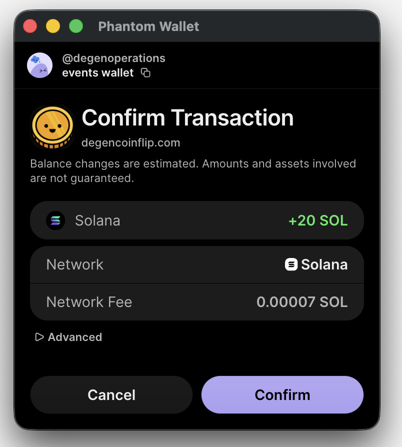 degencoinflip's tweet photo. It's so nice that these are essentially free

heads I win 10 free sol

tails finance team loses 10 sol https://t.co/Ut5Cn0iBha