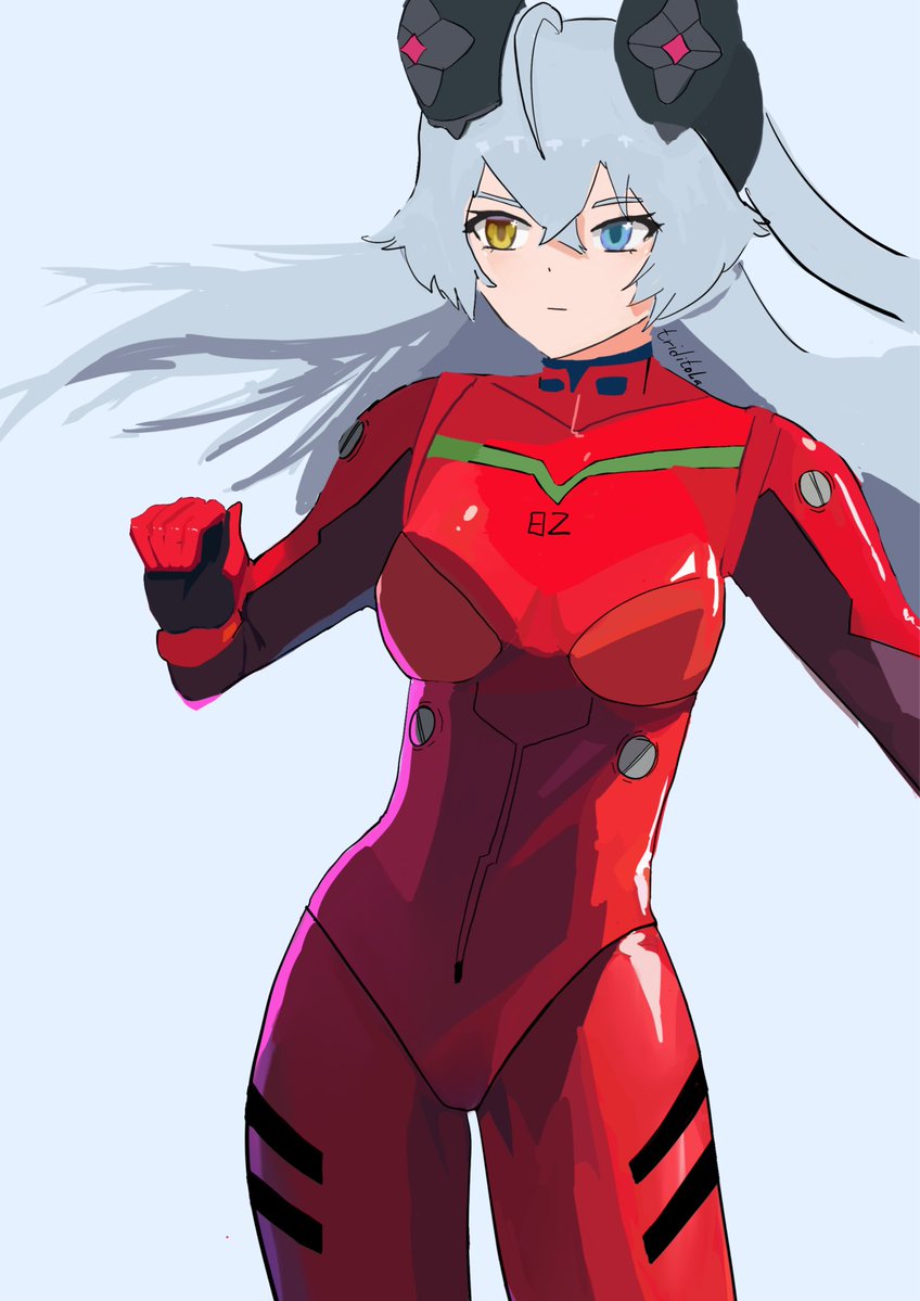 triditoka's tweet photo. Lindverne in Asuka’s plugsuit
she just gives me the same vibe lol 

#Lindverne #ZZZ #ZenlessZoneZero #zzzero #Asuka #Evangelion #fanart https://t.co/TPo8yXGODg