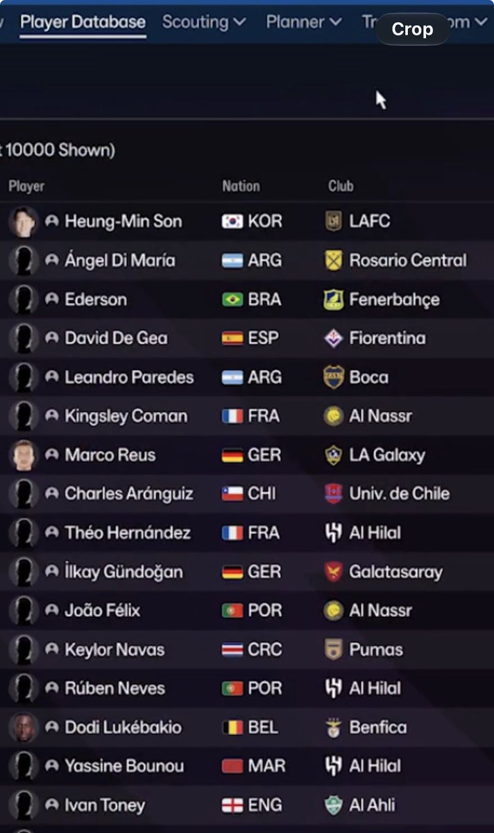 franklyfm84's tweet photo. #FM27 🤝 Saudi Pro League. Does the scouting screen reveal an official license? Don’t remember seeing offical club badges in #FM26…….

#footballmanager27 #footballmanager26 https://t.co/ph4SGTpN6e