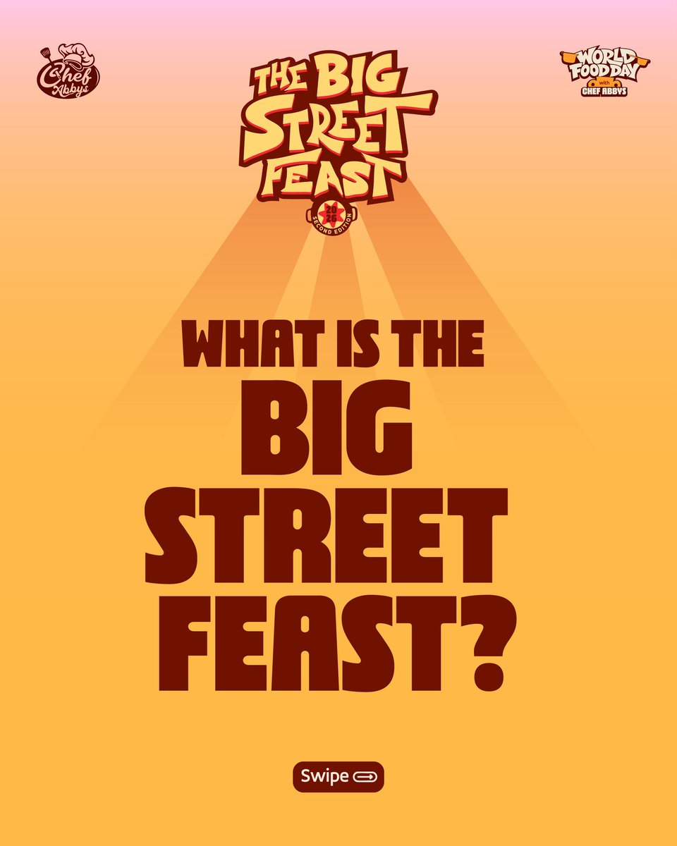BIGSTREETFEAST's tweet photo. What exactly is Big Street Feast? 👀

Good food. Great people. Music. Culture. Street energy.

Swipe through to discover what we’re all about and why you’ll want to be part of it.

#thebigstreetfeast #worldfooddaywithchefabbys https://t.co/prH65UxZaa