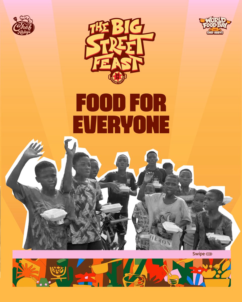 BIGSTREETFEAST's tweet photo. What exactly is Big Street Feast? 👀

Good food. Great people. Music. Culture. Street energy.

Swipe through to discover what we’re all about and why you’ll want to be part of it.

#thebigstreetfeast #worldfooddaywithchefabbys https://t.co/prH65UxZaa