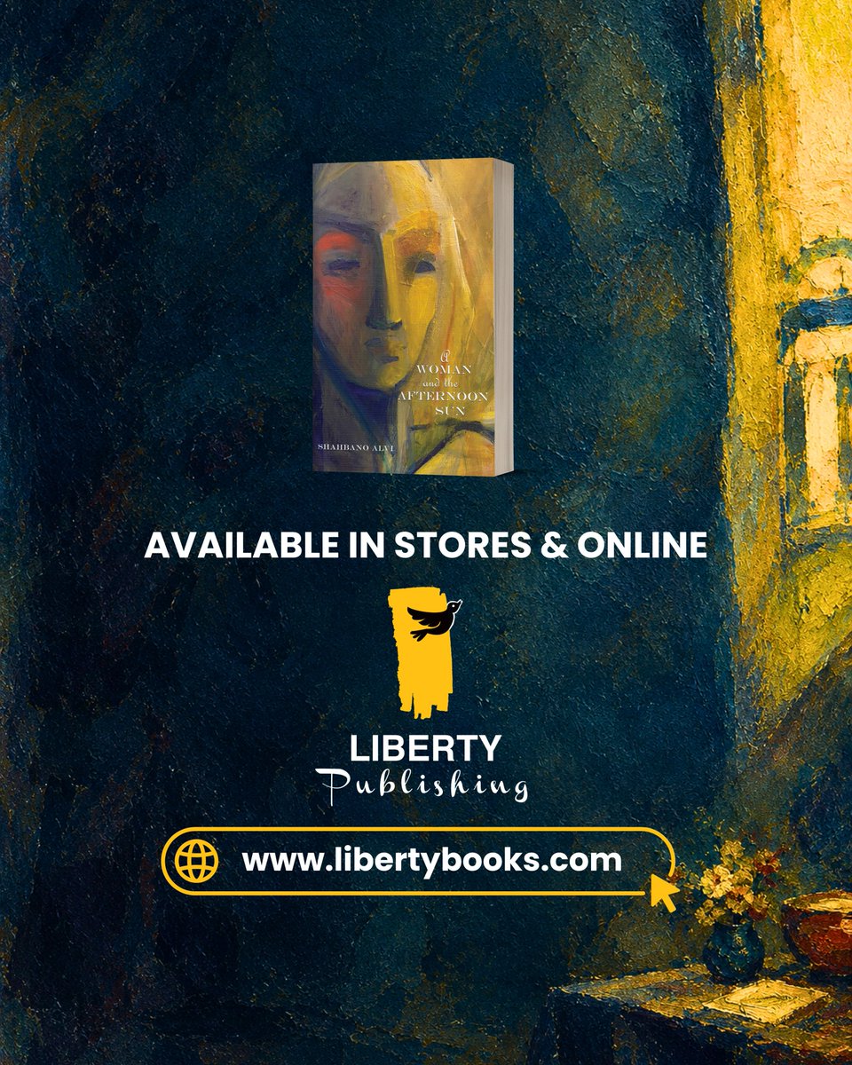 libpublishing's tweet photo. Shahbano Alvi’s 'A Woman and the Afternoon Sun' is a collection of 23 short stories that moves across Karachi, Lahore, Bengal and beyond, exploring the complexities of everyday life, relationships, memory and loss.

Available in stores and online via @libertybooks_

#booktwt https://t.co/wRVtlU7SNU