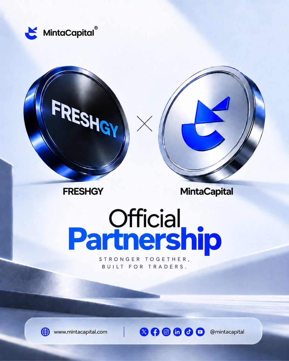 FRESH___GUY's tweet photo. 🚨 OFFICIAL PARTNERSHIP ANNOUNCEMENT 🚨
I’m excited to officially announce my partnership with MintaCapital! 🤝📈
We’re joining forces to bring exciting opportunities and value to traders in the community.
🎁 Giveaway coming soon!
Stay tuned for more details and make sure you’re following me so you don’t miss it.
FRESHGY × MintaCapital
Stronger Together. Built for Traders. 🚀
#FRESHGY #MintaCapital #Forex #Trading #PropFirm #Traders #Giveaway