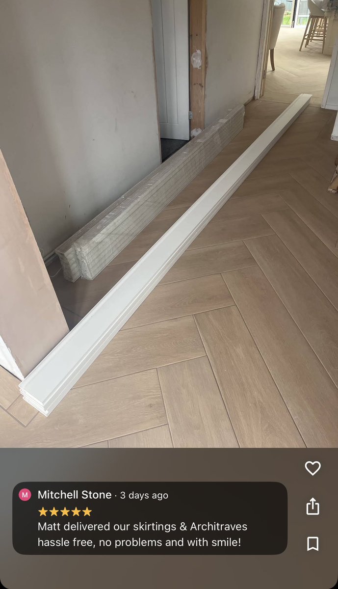 myskirtingboard's tweet photo. Fab new review from one of our customers😁 https://t.co/L2AGdipBzE