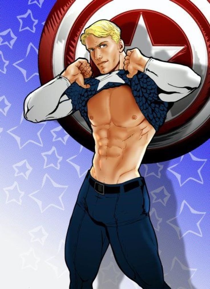 SteveRogers4d's tweet photo. Me han enseñado a mantener la concentración en cualquier situación. Pero admito que hay ciertas distracciones ante las que incluso el Capitán América necesita mirar dos veces. 😉🇺🇸 #TittyTuesday

#FreeRol
#SexRol https://t.co/K58MgYzcEH