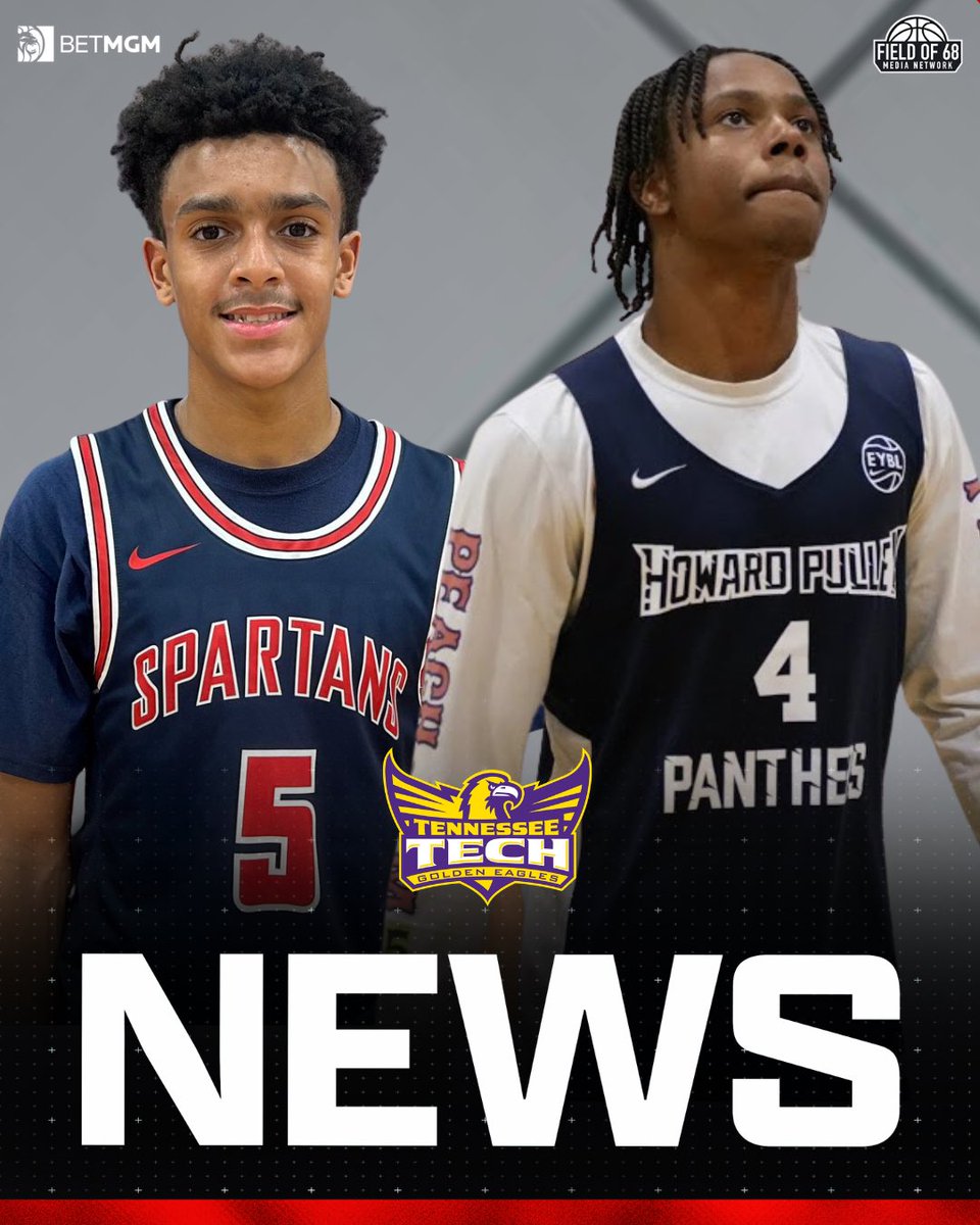 TheFieldOf68's tweet photo. ICYMI: Tennessee Tech landed a pair of 2027 commitments in Miguel Orbe and Malachi Hill 👀

Orbe is a 4⭐️ top-120 prospect in the class, while Hill is a 3⭐️ prospect. https://t.co/zRLXJ3Ol2X