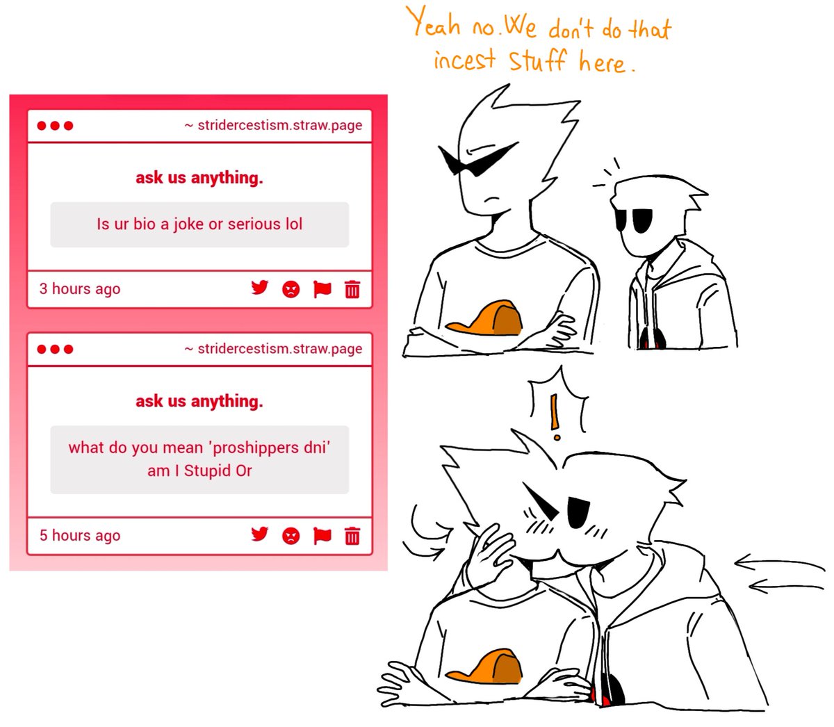 notstridercest's tweet photo. 2. https://t.co/1TJBv49UWU