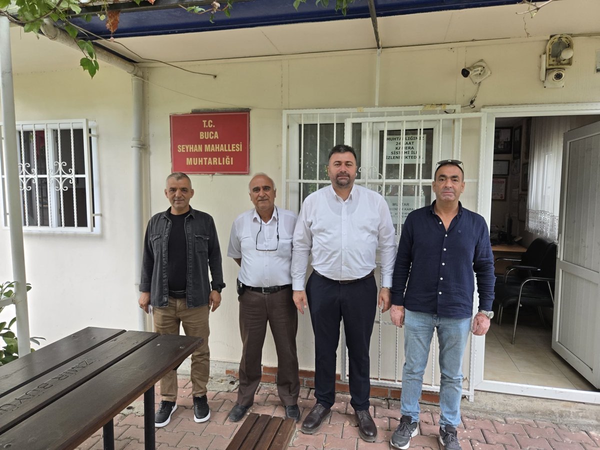 chpbucailce's tweet photo. Bugün Seyhan Mahalle Muhtarımızı ziyaret ederek mahallemizin sorunlarını, vatandaşlarımızın beklentilerini ve yerel ihtiyaçları doğrudan sahada değerlendirdik.

Bizler siyaseti; uzaktan konuşmak değil, yerinde görmek, dinlemek ve halkımızla birlikte çözüm üretmek olarak görüyoruz https://t.co/hFP9DmxnE5
