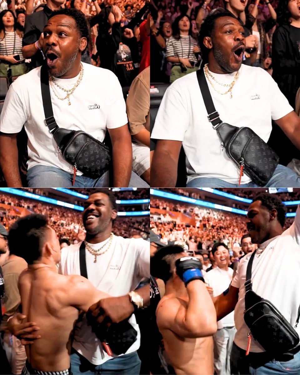 FightluckBet's tweet photo. 🚨Usman Nurmagomedov has been saving this one for Jon Jones ever since Jones celebrated his brother getting knocked out with Song Yadong 😂

🗣“What is a boomerang, do you know John? Shit happens, good luck in the future to your boyfriend!”

📷 Via Usman/IG 🔹️ https://t.co/TwYa1sZjvD