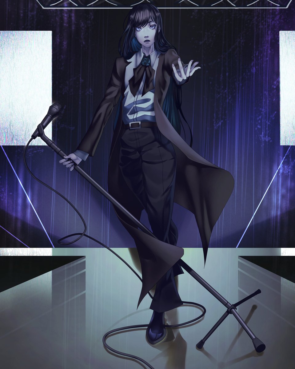 xoniqillust's tweet photo. Some @ado1024imokenp pieces I was working on
 #ado https://t.co/n45Y8P1jIm