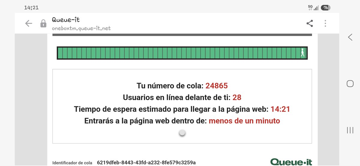 Oria87's tweet photo. @Atleti después de 1h en la cola de la preventa...la web no funciona https://t.co/ByrIGLREMF