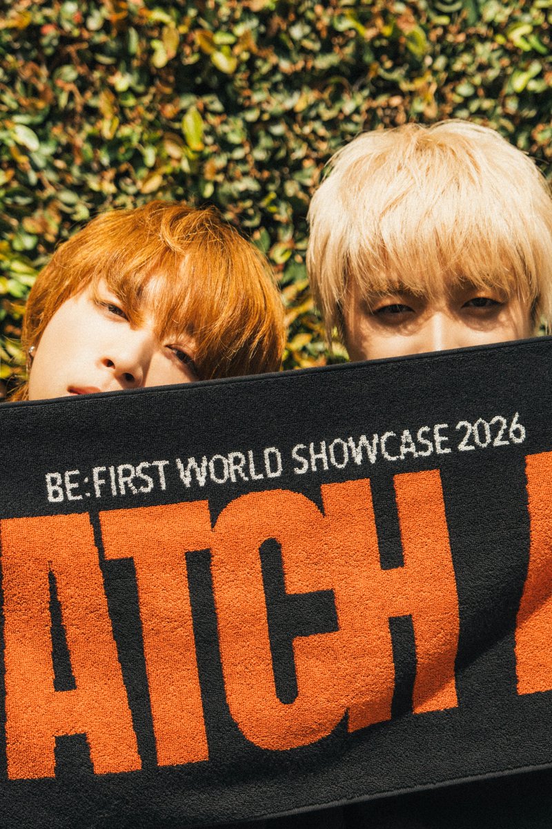 BEFIRSTofficial's tweet photo. BE:FIRST WORLD SHOWCASE 2026
”WATCH ME”

OFFICIAL MERCHANDISE
Now on Sale

https://t.co/JBoK0qYyfB

#BF_WATCHME
#BEFIRST https://t.co/Km39S2ECf1