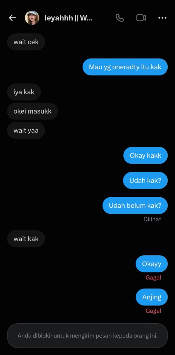 bolastorm's tweet photo. Tandain ni akun udah nipu ya anjing https://t.co/nC20Q21r0m