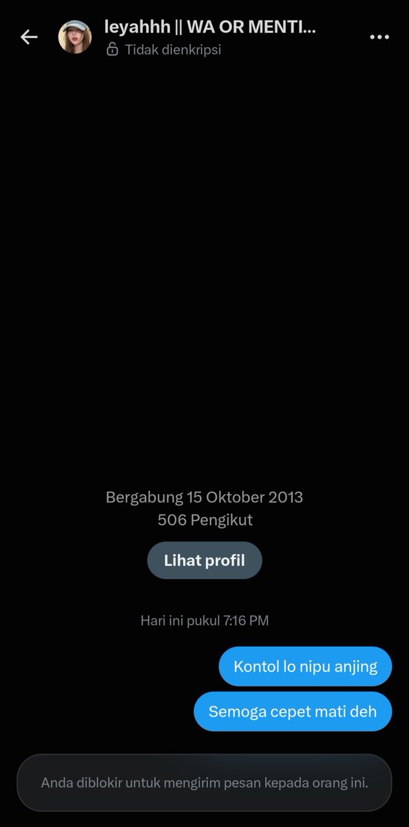 bolastorm's tweet photo. Tandain ni akun udah nipu ya anjing https://t.co/nC20Q21r0m