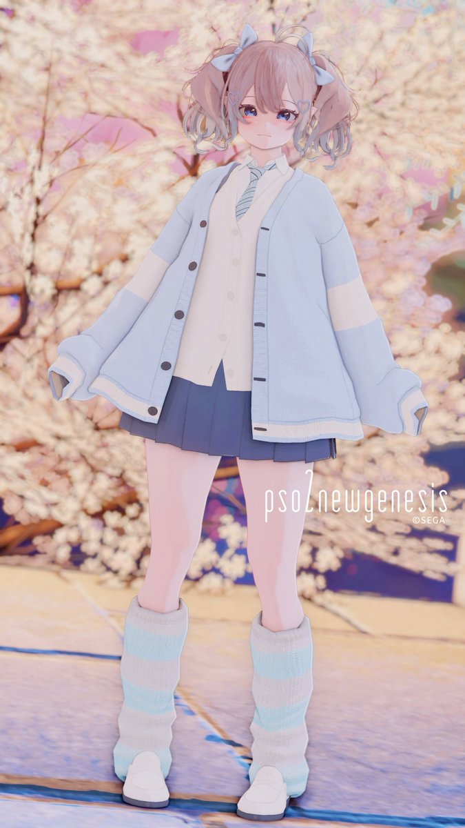 Nunnally_pso2n's tweet photo. 撮ってもらった！ちびななりー
 #メンテの日じゃないけどssを貼る
 #PSO2NGS_SS https://t.co/pVnSvHb9Qr