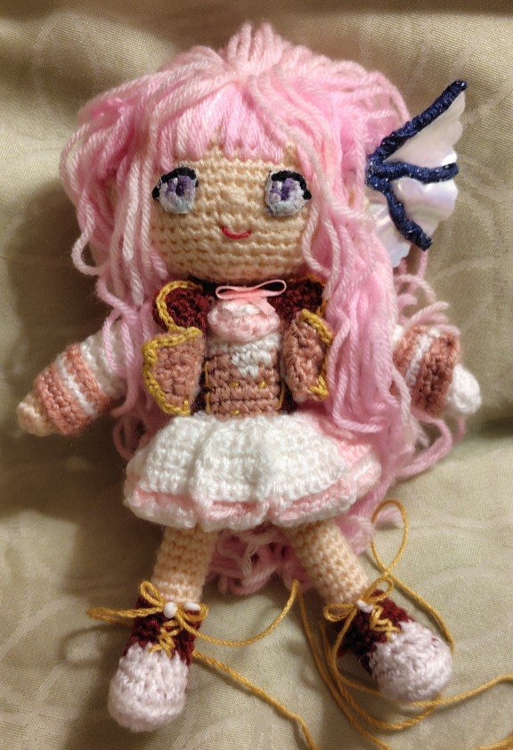 Alpha_Thor_2025's tweet photo. あみぐるみ海月シェルちゃん、両足が生えました。
#海月シェル
#シェラート https://t.co/Abgtj8Hnpx