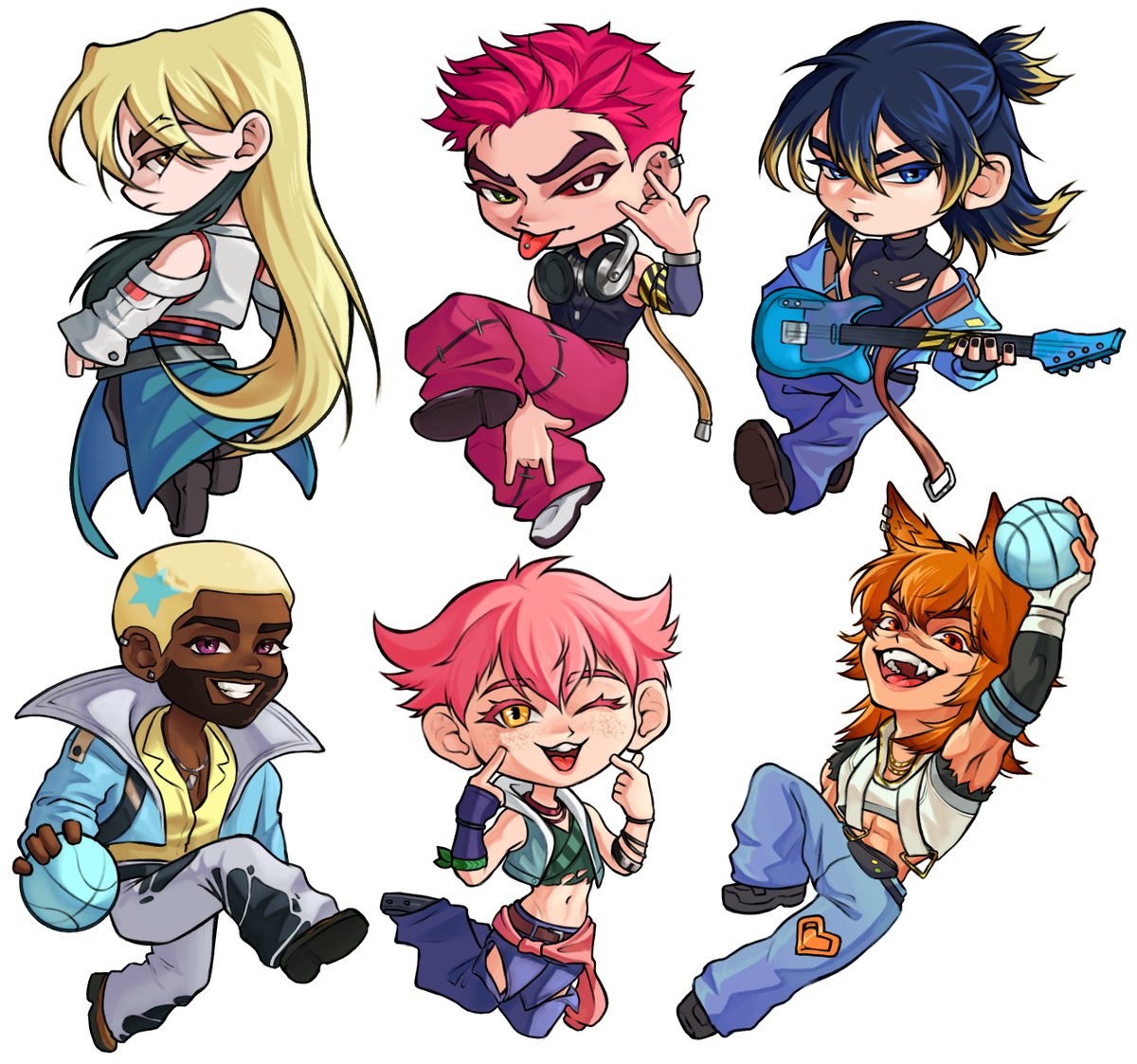 v3exxx's tweet photo. 2023 vs 2026 IM LWK PROUD OF MY CHIBIS NOW #HEARTSTEEL‌ https://t.co/R2vKgdPOvj