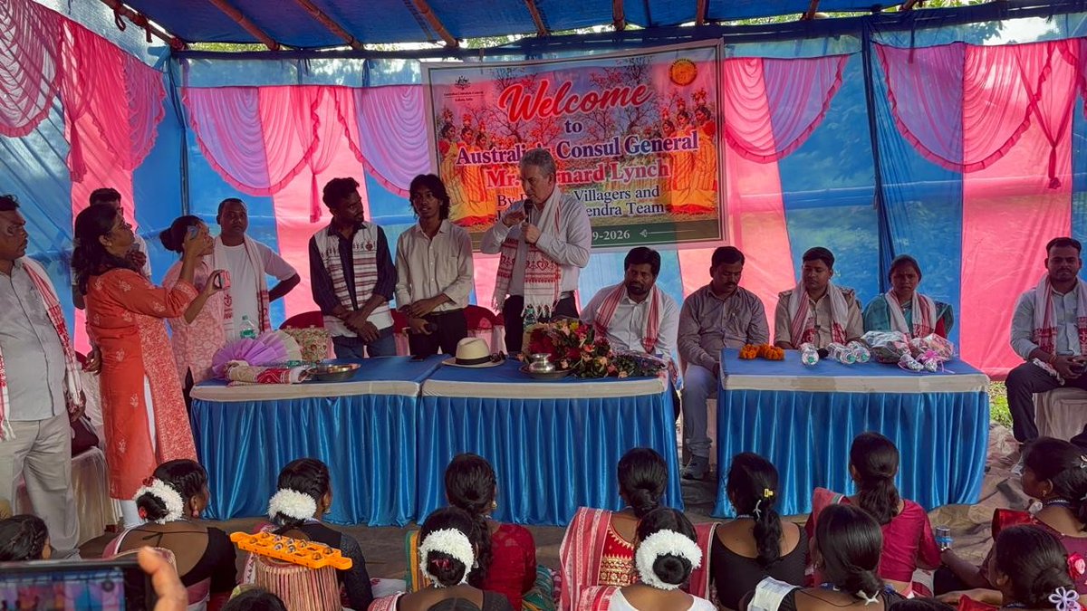 AusCGKolkata's tweet photo. @AusCGKolkata is proud to bring ready access to safe drinking water #WASH in Daridag, Gomia, Jharkhand, via 🇦🇺’s direct aid program #DAP. I enjoyed being part of the inauguration the other day. 🙏 to our local partner Jan Sahyog Kendra & local community leadership. https://t.co/boZVj4iSxo