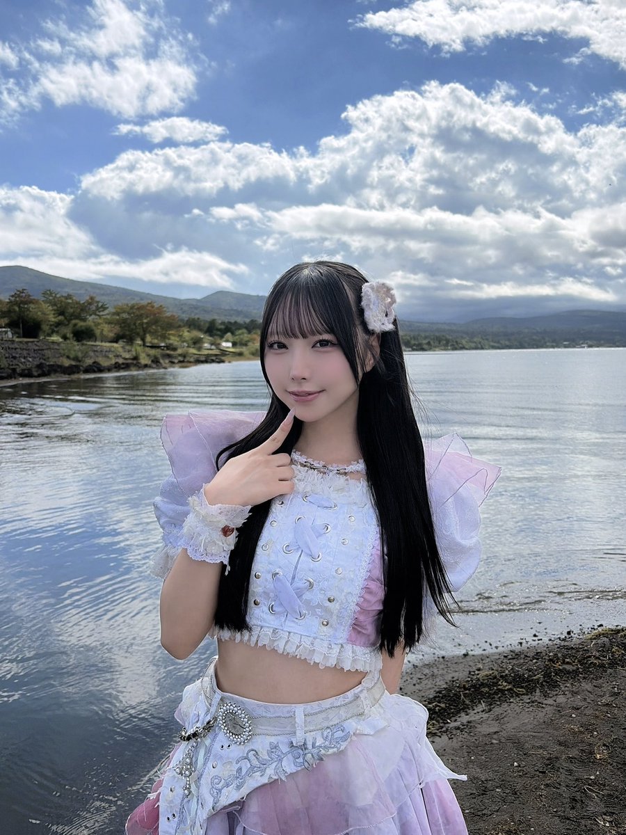 MM____saki's tweet photo. 山中湖だよ🗻 https://t.co/Kj4WXkdYkE