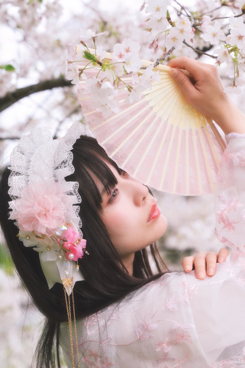 ga_nta_kun5's tweet photo. パシャスタイルの認定作品に           
選ばれました。                                       
No.45464
作品名:幻想的な桜  
モデル:七瀬まりあさん          
カメラ: NikonZ5II

@maria212124257
#Nikon https://t.co/RKezQKKEw3