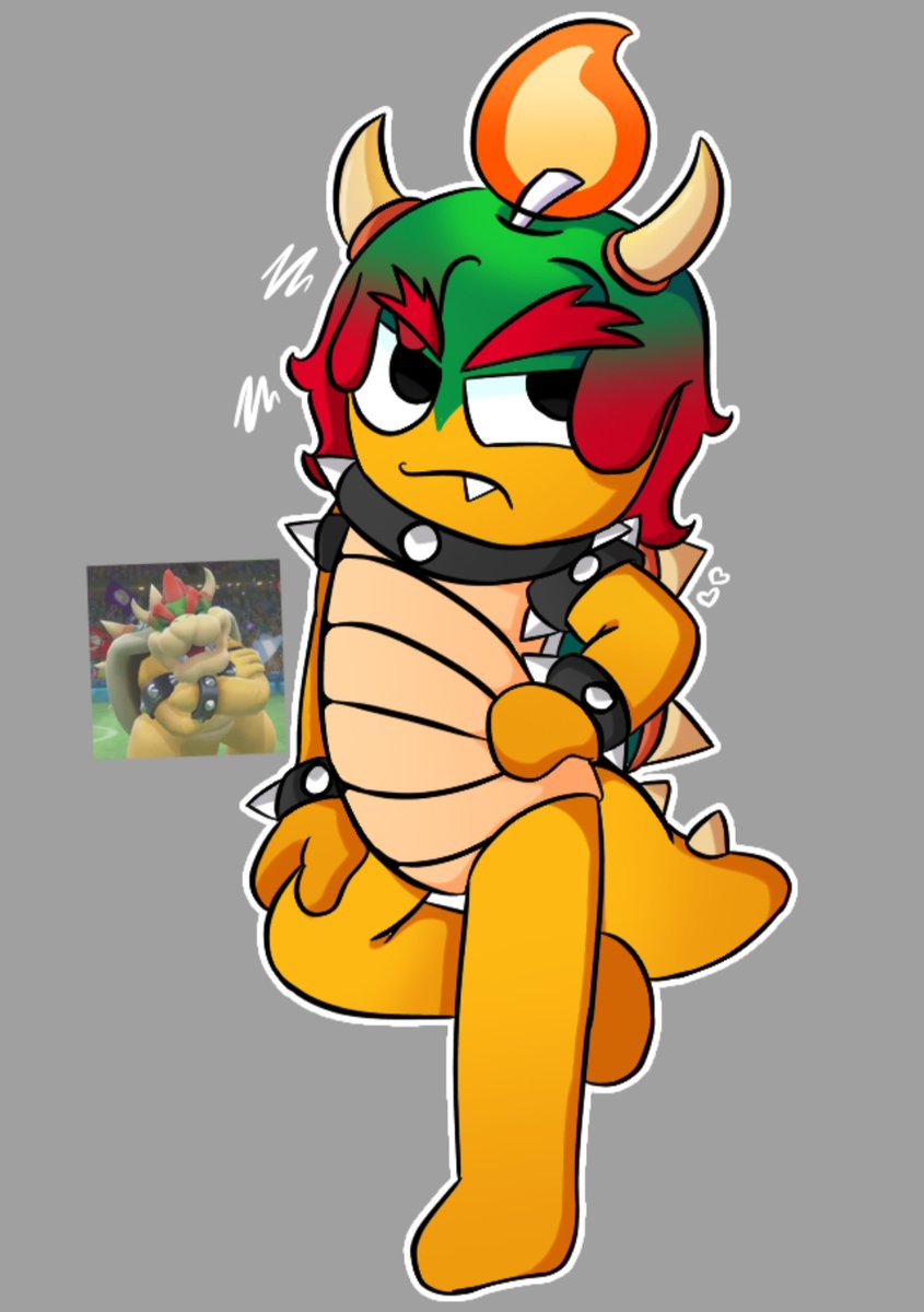 W4llydarlingg's tweet photo. suspiciously bowser and petey piranha shaped waxwell and dandy,,,, #dandysworld https://t.co/zCTpCBcjfV