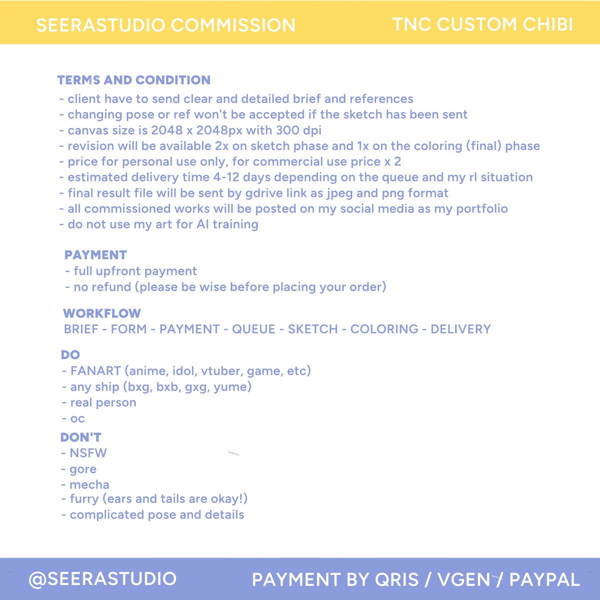 seerastudio's tweet photo. [♡ and ↻ are highly appreciated]

hii teman-teman aku open urgent commission for daily needs (foods, meds, other bills😞)  for anyone interested you can reach me on the links below

💌 https://t.co/EuZIvIU7vH
💌 https://t.co/GyTVa92AMi

#opencommission #commissionopen #zonauang https://t.co/GtxKVbfZaO