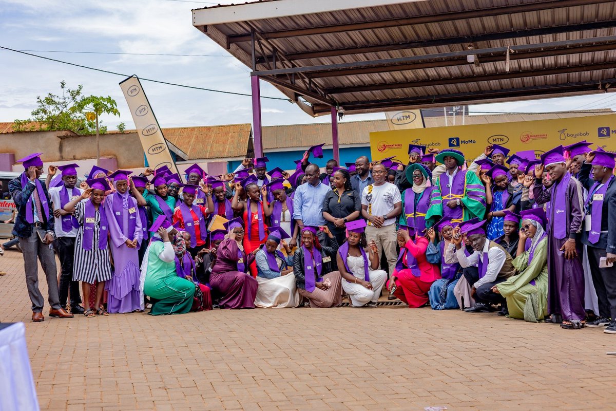 MsHarrietN's tweet photo. We appreciate @mtnug and @mtnfoundationug for their continued support of Smart Girls Uganda. Your investment in skills development is helping young people gain practical knowledge, build confidence and prepare for the world of work.
#SmartGirlsGrad2026
#GirlsWithTools https://t.co/xBwB6fzpJB