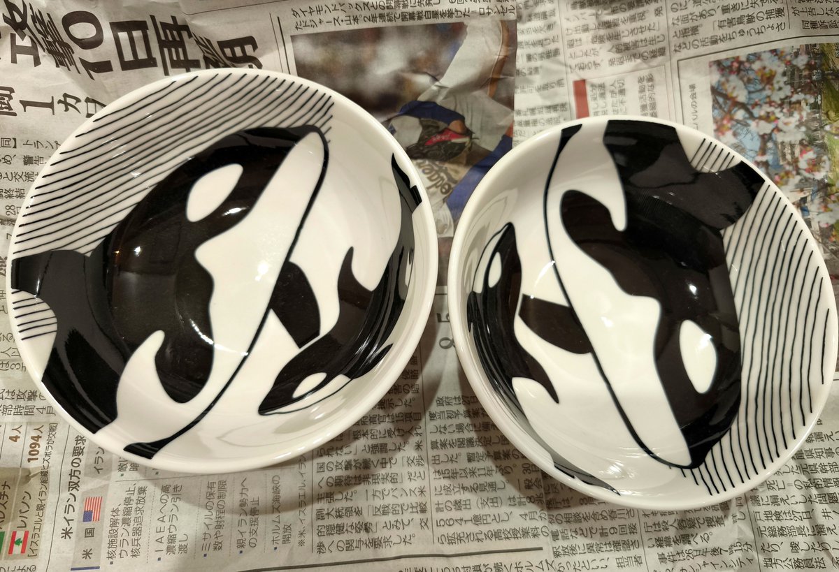 TonTonToRiDe's tweet photo. 天満屋でもB'zがずっとかかってた！
地元のセリアをハシゴしても見つからなかったシャチのお皿と津山で出会えてHAPPY🫍
ずっと欲しかったの！可愛い(*´`) https://t.co/upav4u5BoY