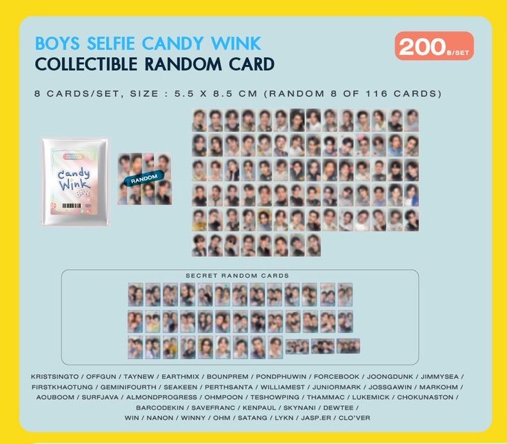 sundeccy's tweet photo. wts (กดของแล้ว)

- Random boy (200) 
นัดรับวันที่7 / shipping 50

สนใจสอบถาม dm /mention ค่ะ

#GMMTVFANIVAL2026HappyFamily 
#ตลาดนัดGMMTV https://t.co/ImrQ7sZcZ3
