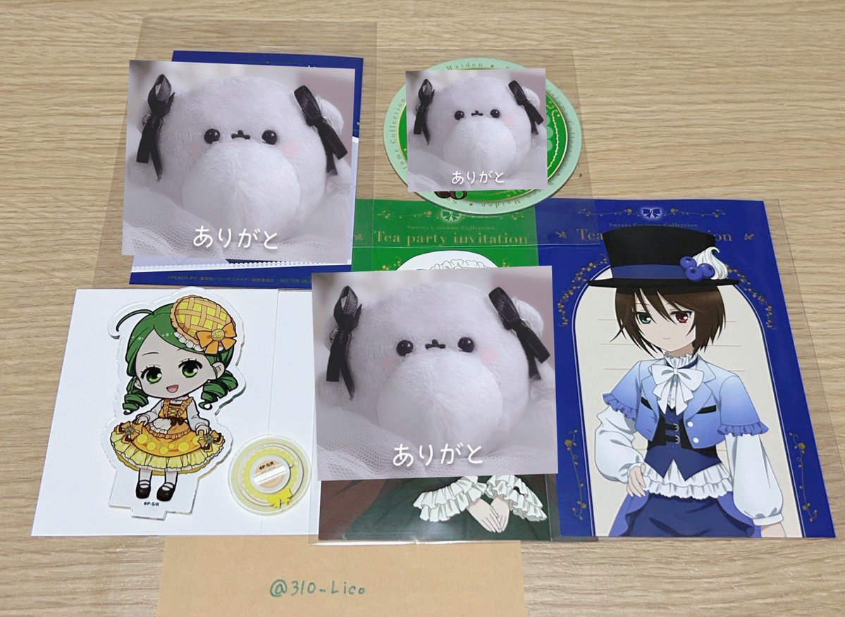 310_Lico's tweet photo. ローゼンメイデン コラボカフェ プリンセスカフェ ブロマイド ポストカード ミニアクスタ

【譲】
ポストカード▶︎蒼星石
ミニアクスタ▶︎金糸雀

【求】
雛苺＞水銀燈＞真紅

郵送交換でお願いします📮
検索からでもお気軽にどうぞ❕ https://t.co/PUgn9sDnZv