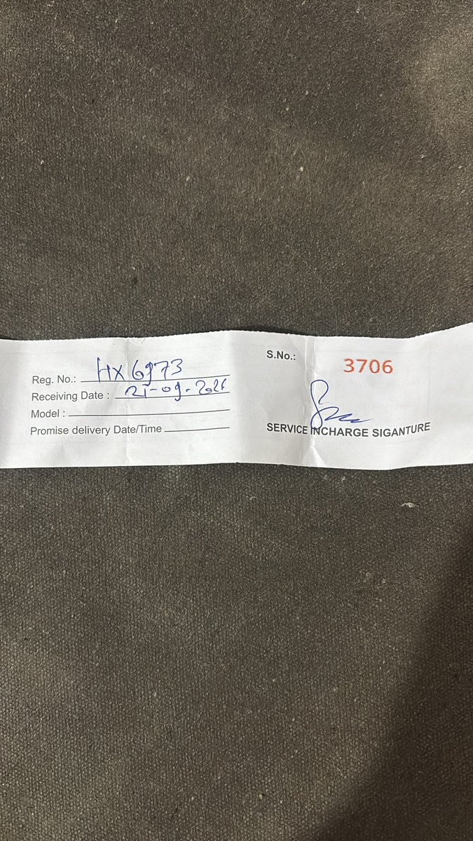 _KunalRaut's tweet photo. @atherenergy I hate servicing https://t.co/1qlqPhjIIP