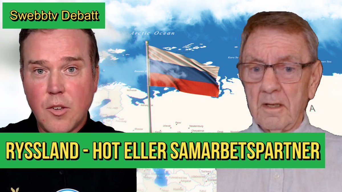Jeff_Ahl's tweet photo. Jag debatterade Roger Richthoff om Ryssland är ett hot eller en potentiell samarbetspartner. I Swebbtv Debatt.

Länk som kommentar.👇 https://t.co/TDjMj1H9nF