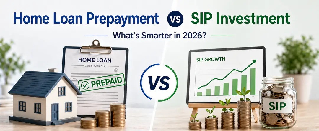 NorthStarInvst's tweet photo. A client got a ₹50 lakh bonus and called me the same evening. 

Prepay the home loan or invest it? 

Both answers save him money. One of them saves ₹77 lakh more 🧵👇 https://t.co/6ZMl3mbauW